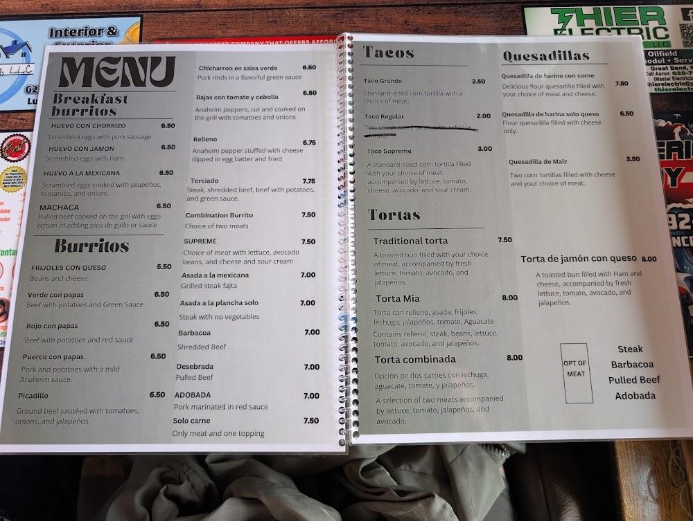 Mary's Kitchen Menu image 1